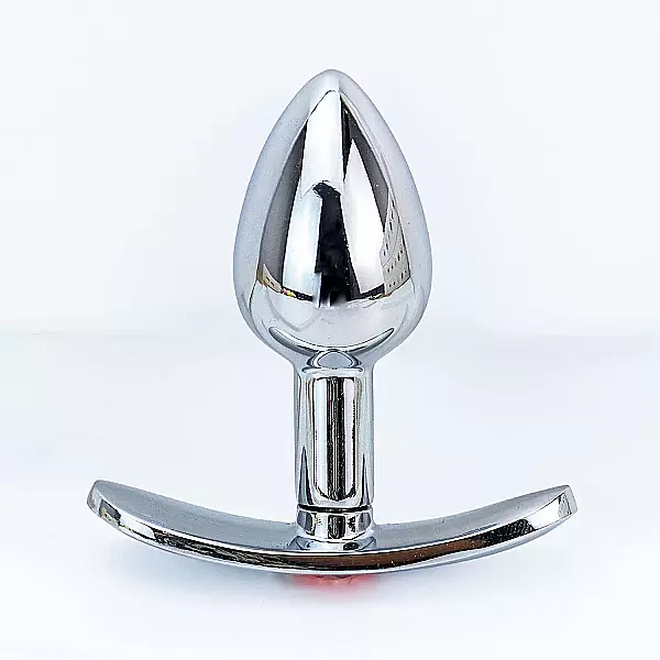 Dụng cụ kích thích hậu môn inox có tay cầm