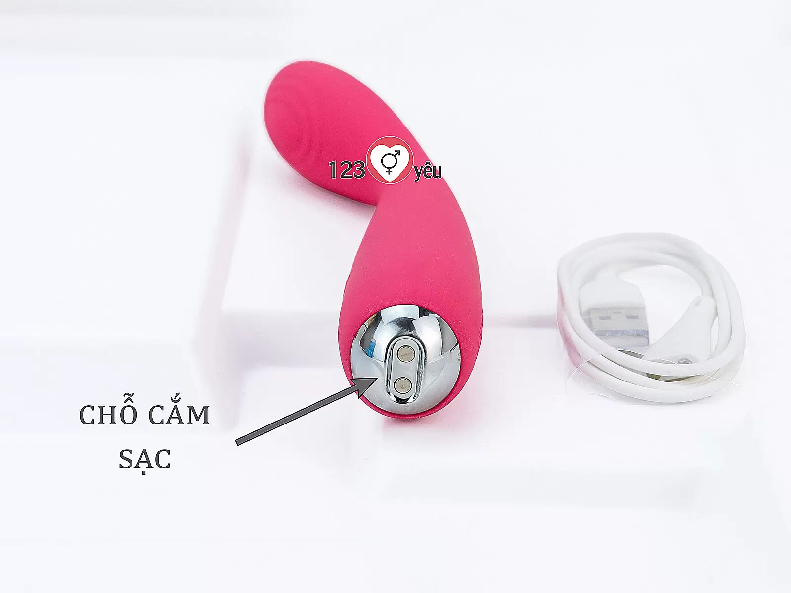 Máy massage ngón tay Svakom Iris 5 chế độ pin