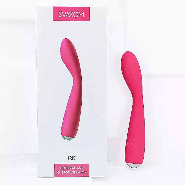 Máy massage ngón tay Svakom Iris 5 chế độ pin