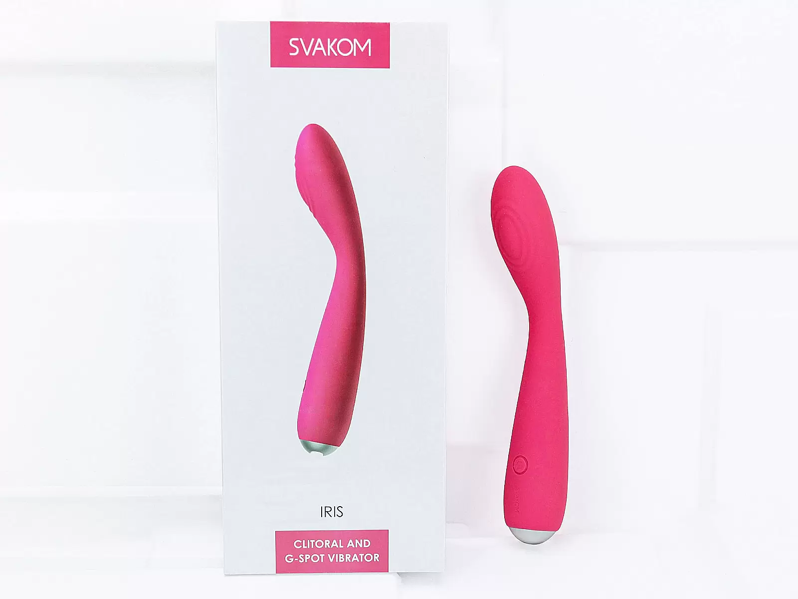 Máy massage ngón tay Svakom Iris 5 chế độ pin