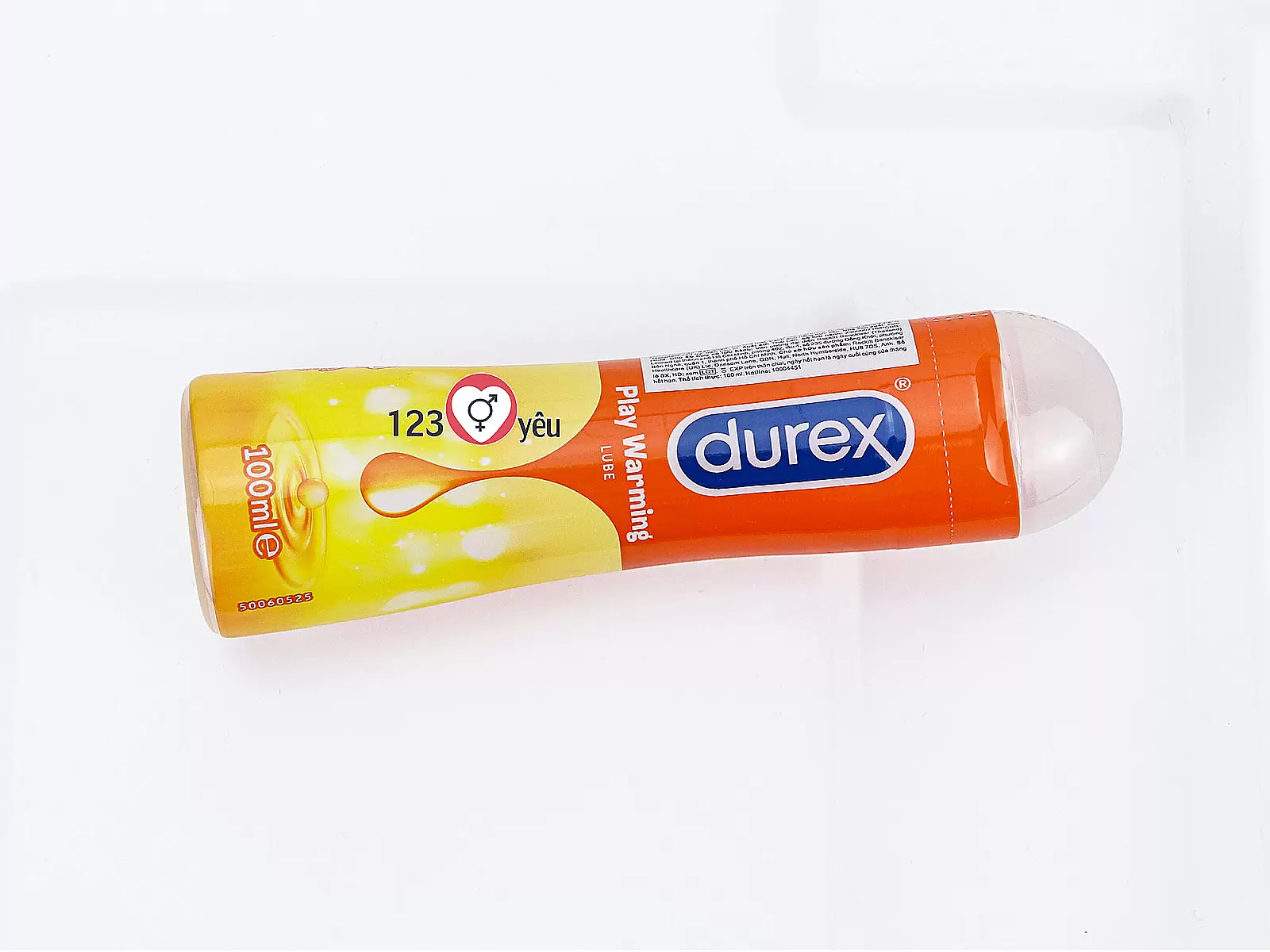 Gel bôi trơn gốc nước Durex Play Warming Lube mang lại cảm giác ấm , dịu nhẹ
