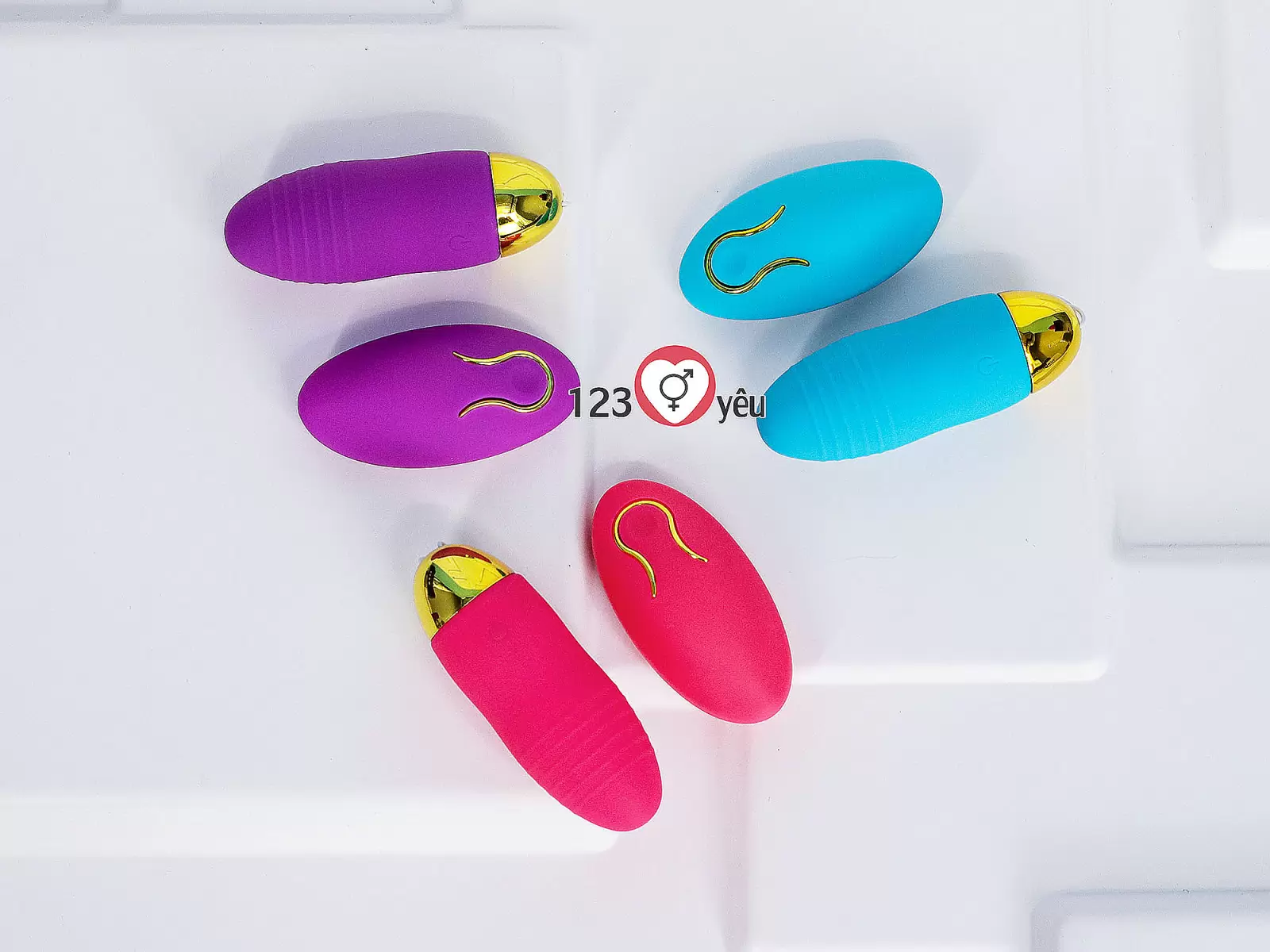 Trứng rung tình yêu pin sạc Safiman điều khiển từ xa không dây