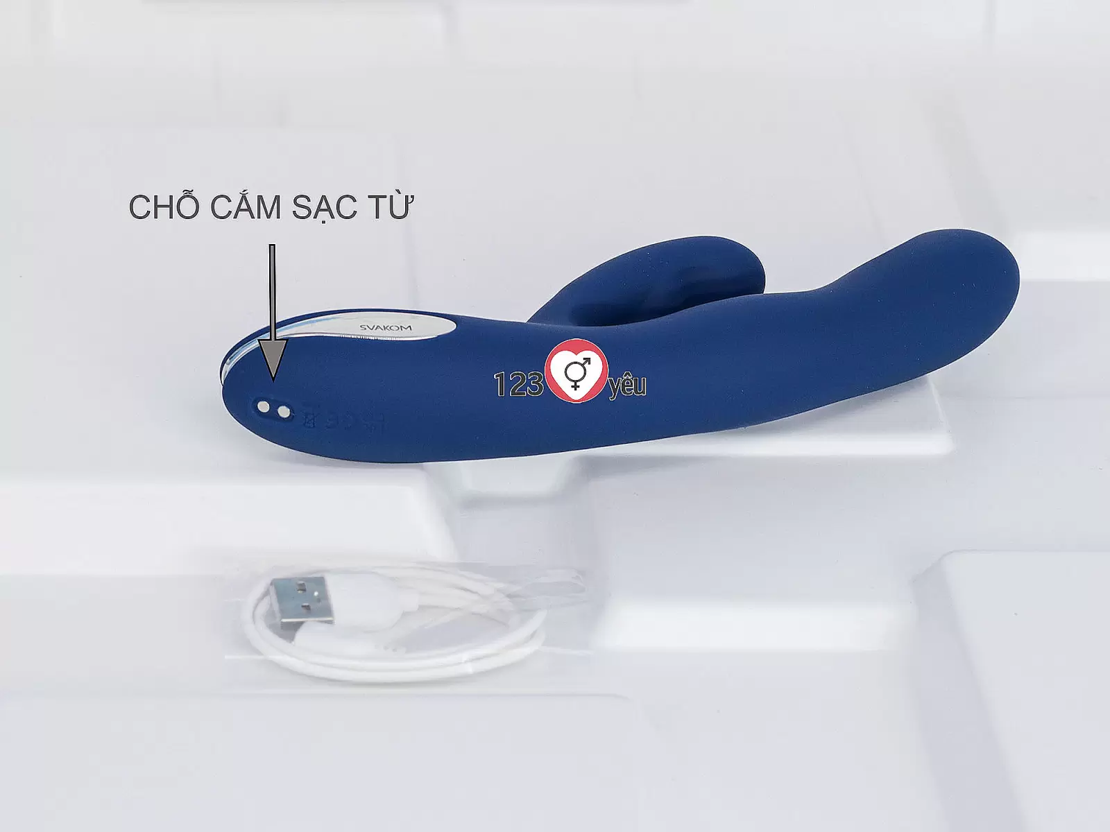 Máy mát xa điểm G Svakom Aylin rung bi xoay chuẩn USA