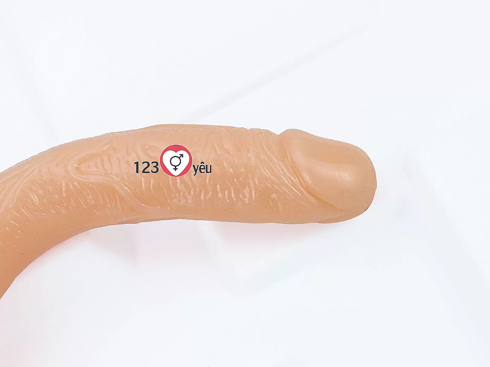 Dương vật giả 2 đầu silicon size trung