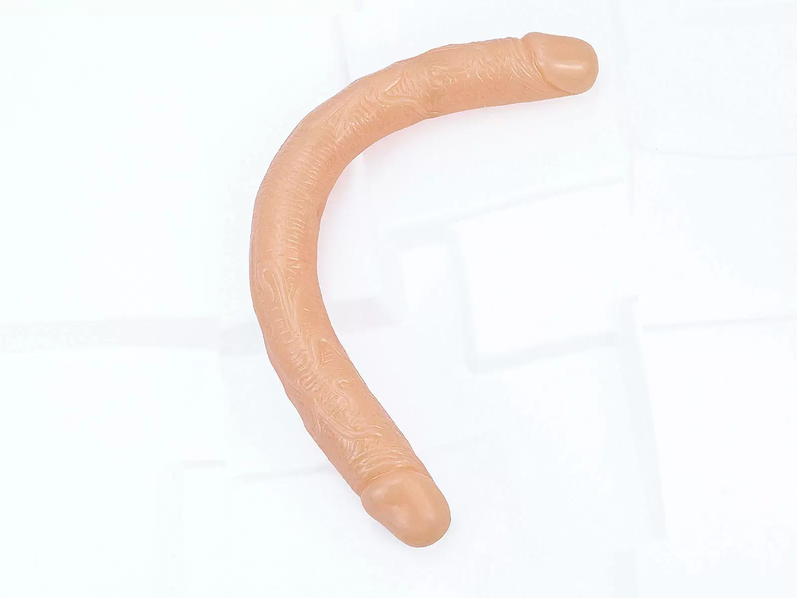 Dương vật giả 2 đầu silicon size trung