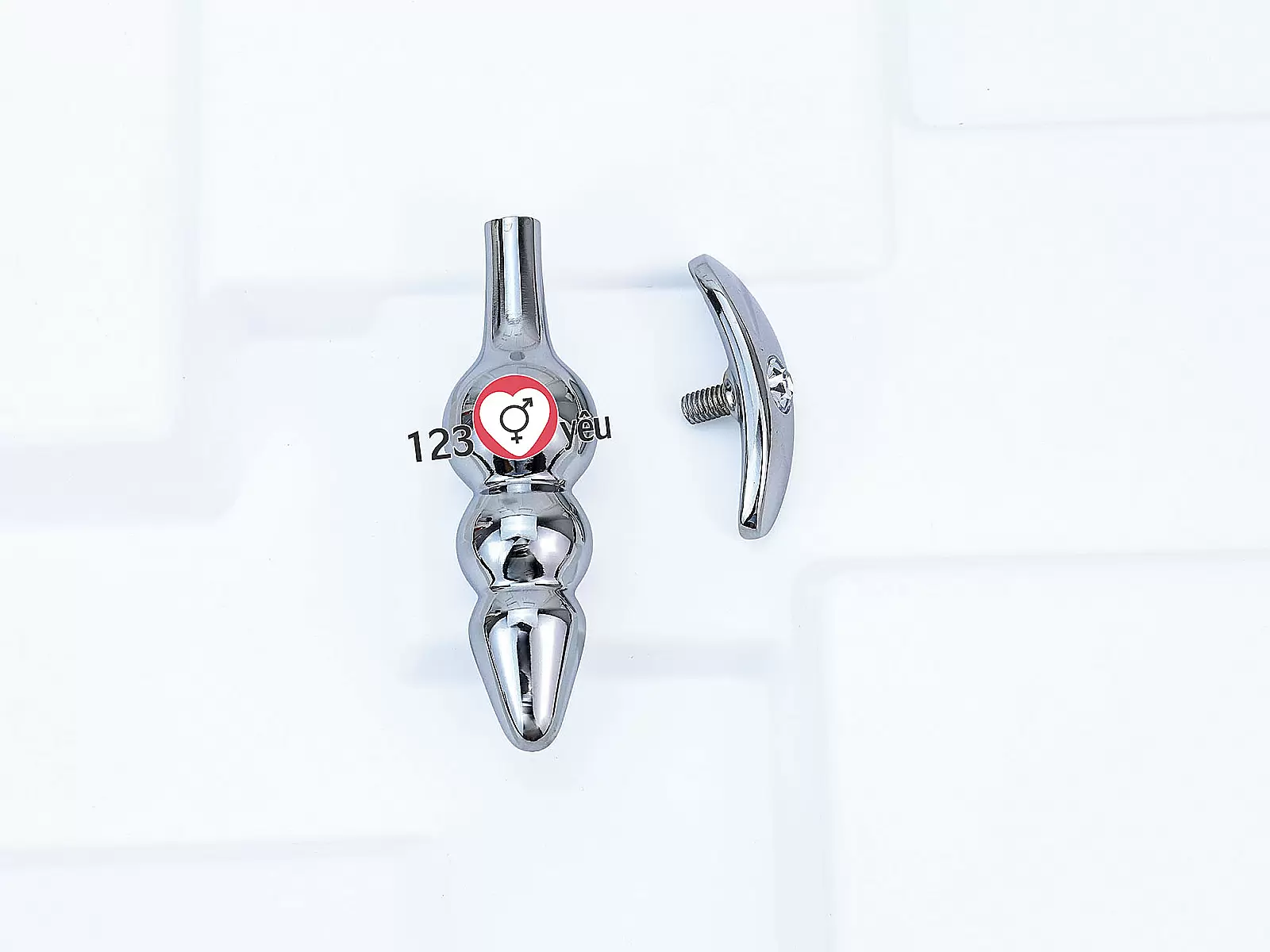 Massage kích thích hậu môn inox K3H50