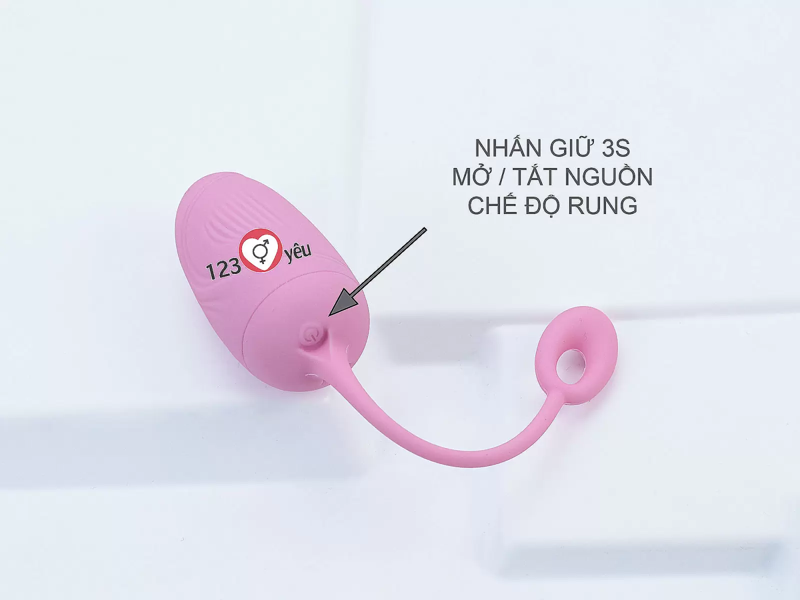 Trứng rung tình yêu Small Fish kèm điều khiển