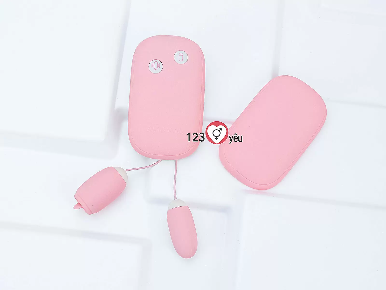 Trứng rung Vibrator Magic Box có lưỡi liếm
