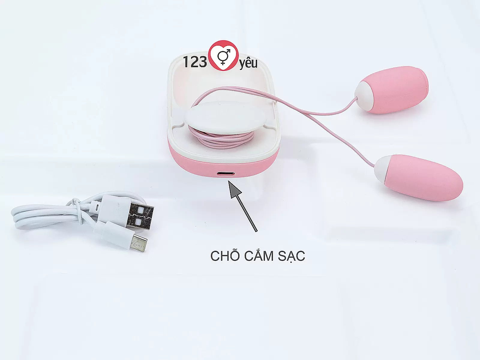 Trứng rung Vibrator Magic Box có lưỡi liếm