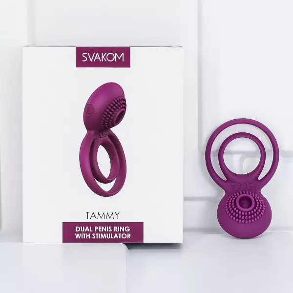 Vòng rung tình yêu Svakom Tammy 5 chế độ rung pin sạc hàng USA