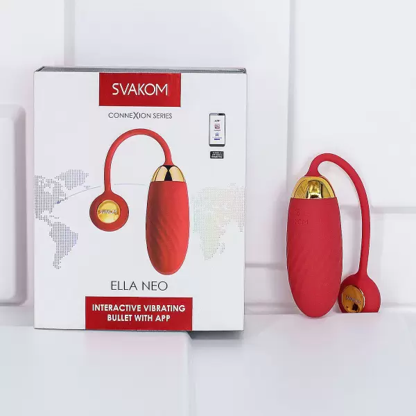 Trứng rung tình yêu Svakom Ella Neo điều khiển Smartphone