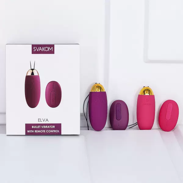 Trứng rung Svakom ELVA 6 chế độ rung điều khiển từ xa