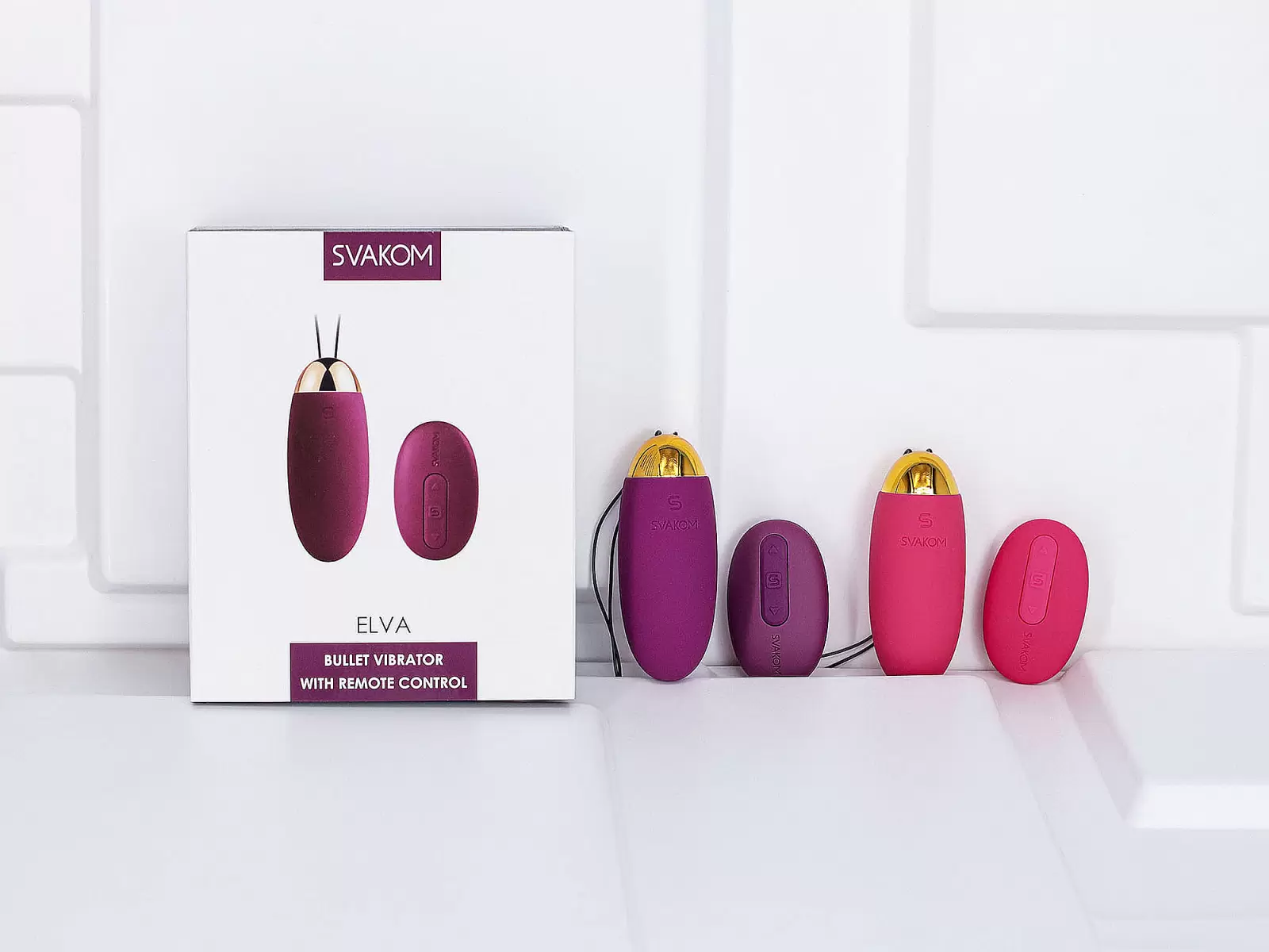 Trứng rung Svakom ELVA – 6 chế độ remote cao cấp