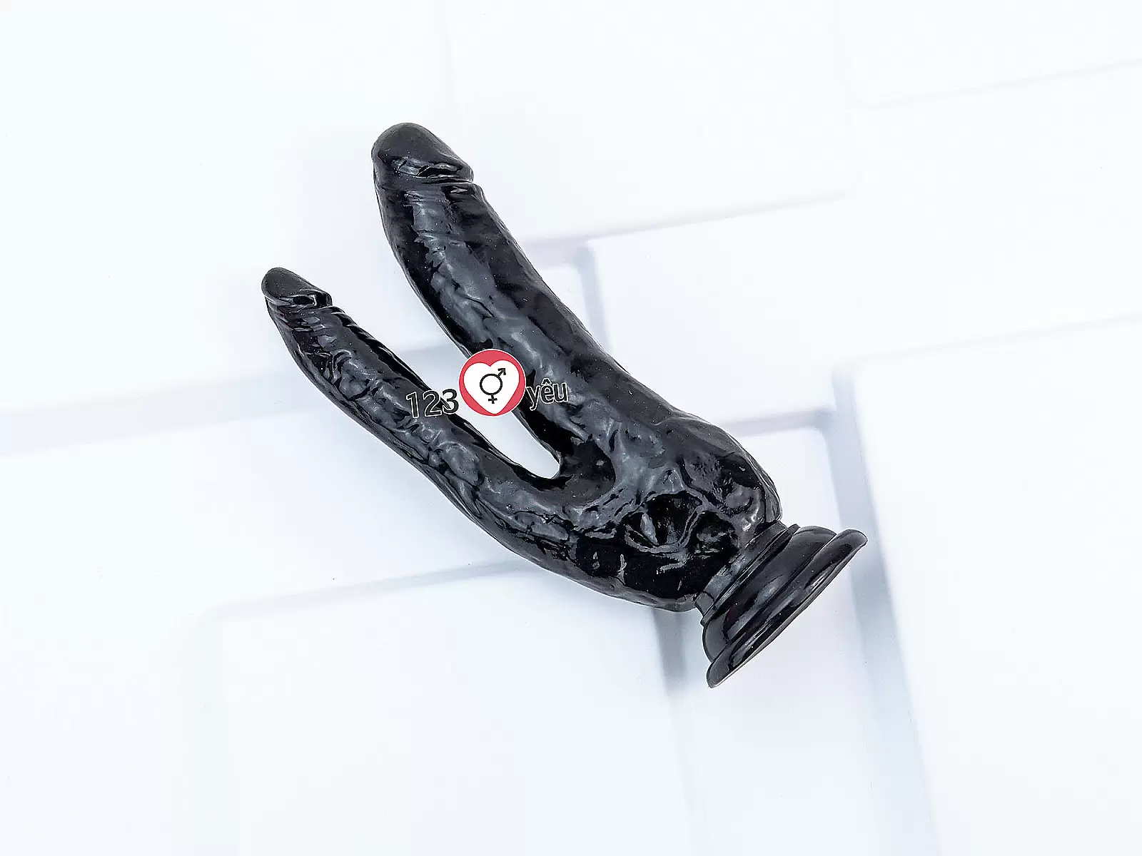Dương vật giả có đế 2 đầu kích thích