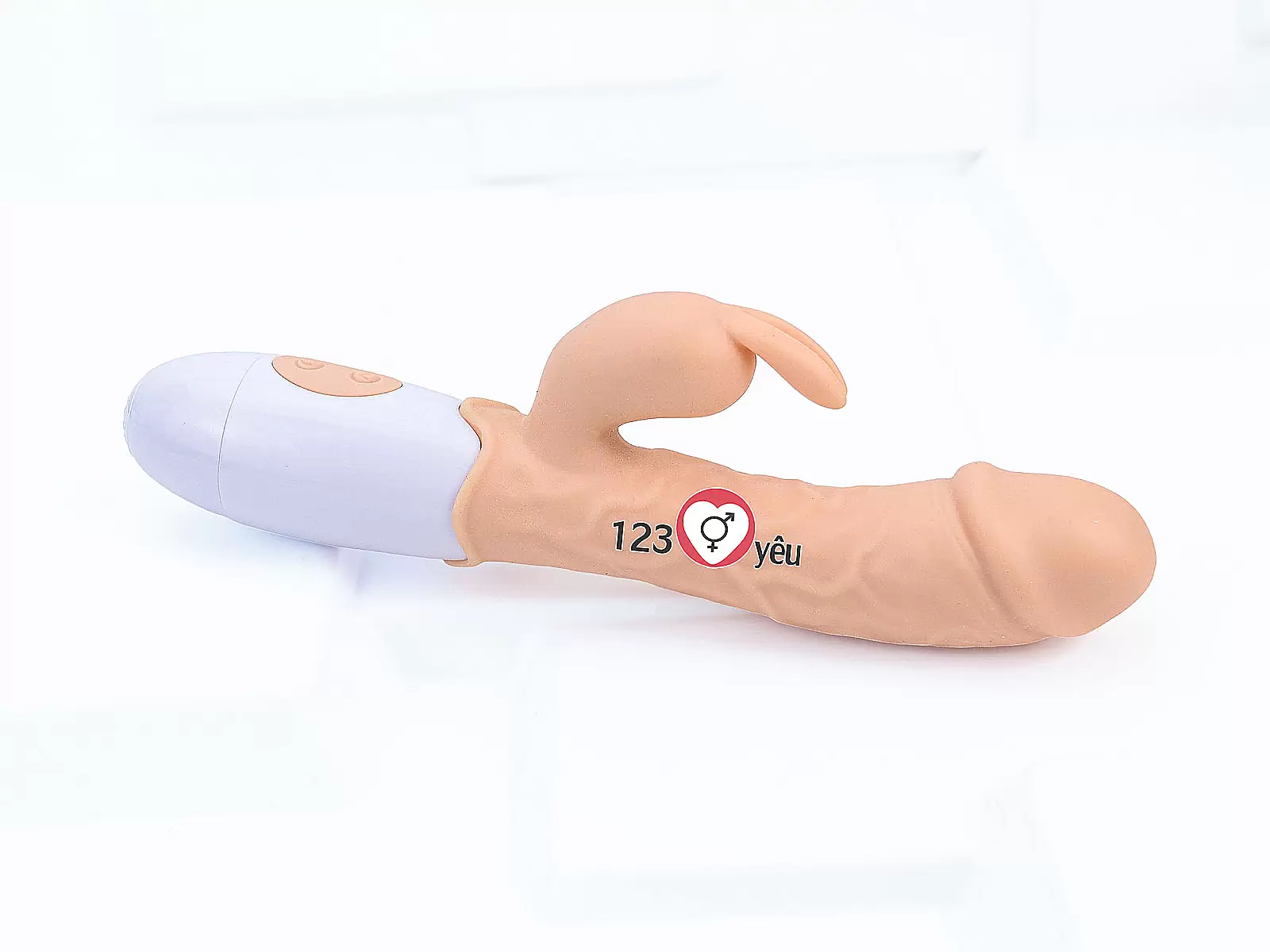 Dương vật giả đa năng có nhánh Easter Bunny rung nhiều chế độ