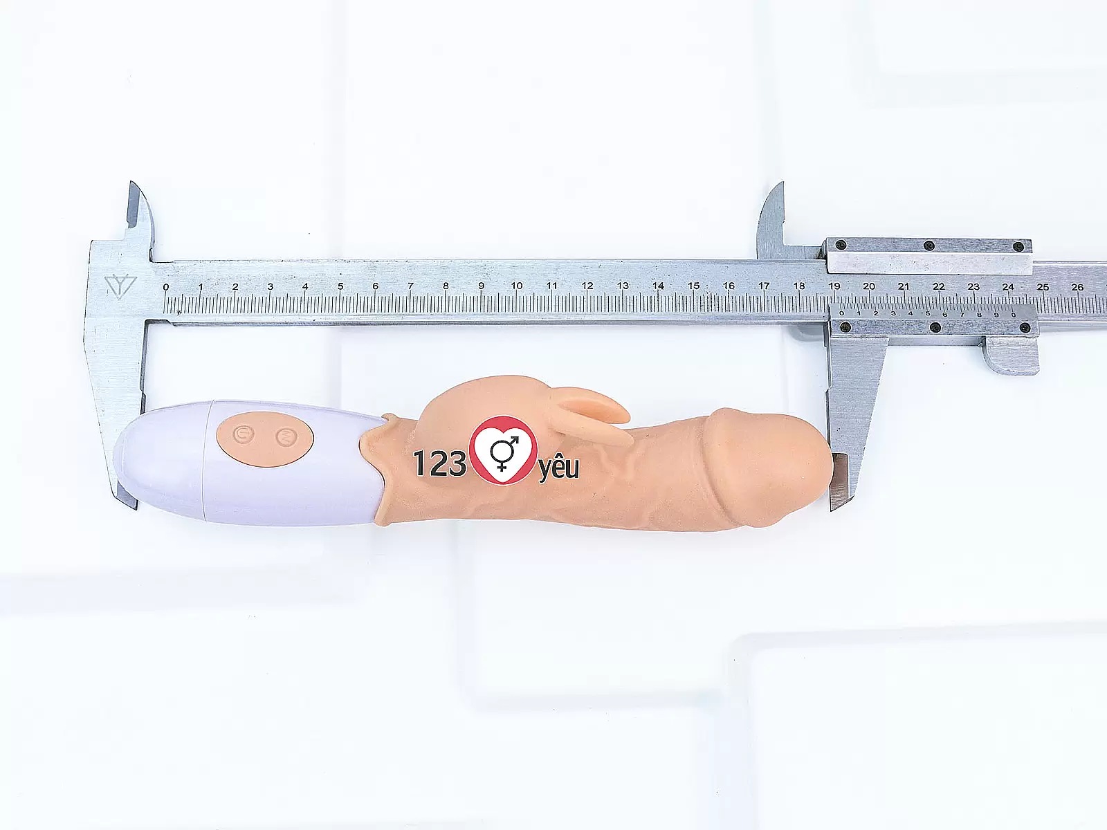 Dương vật giả đa năng có nhánh Easter Bunny rung nhiều chế độ