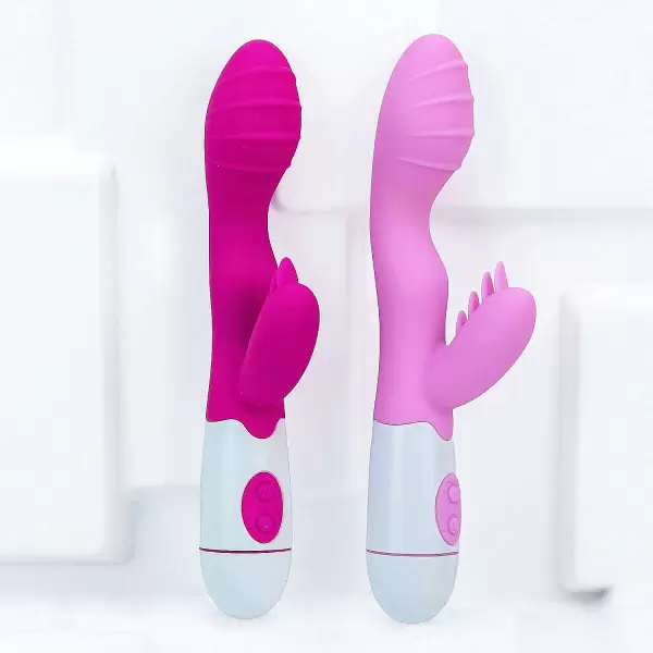 Dương vật giả Snappy nhánh gai mềm rung nhiều chế độ