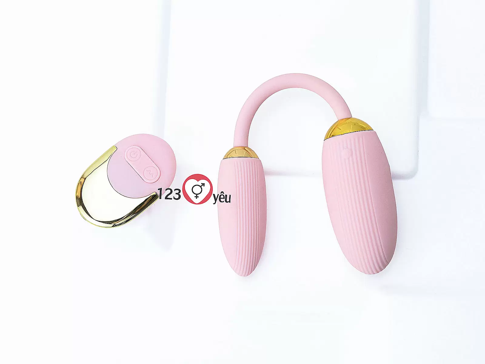 Trứng rung 2 đầu Ankni điều khiển từ xa
