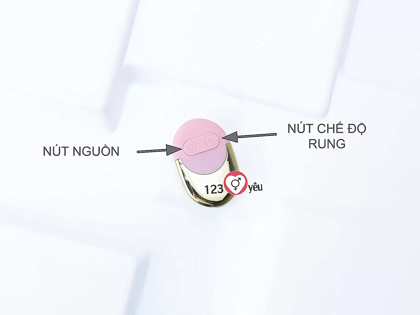Trứng rung 2 đầu Ankni điều khiển từ xa