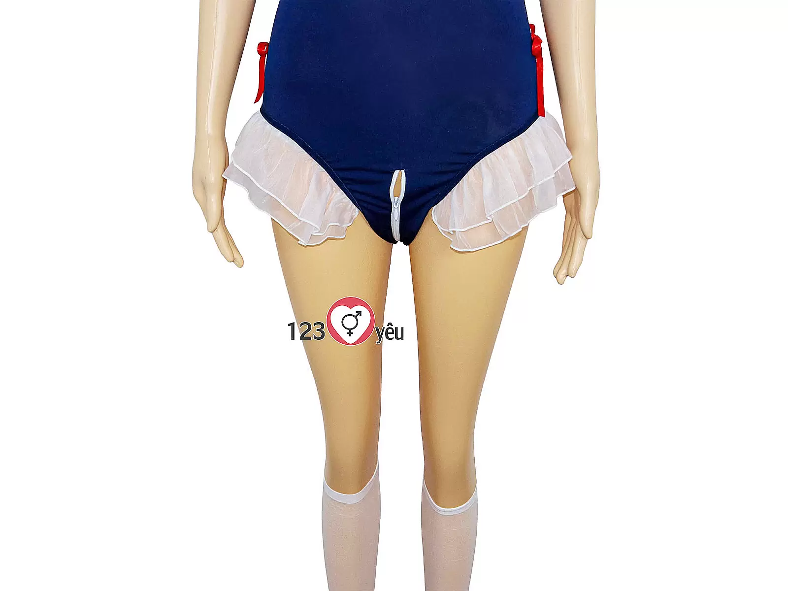 Bộ đồ chơi bạo dâm váy liền thân COSPLAY quyến rũ