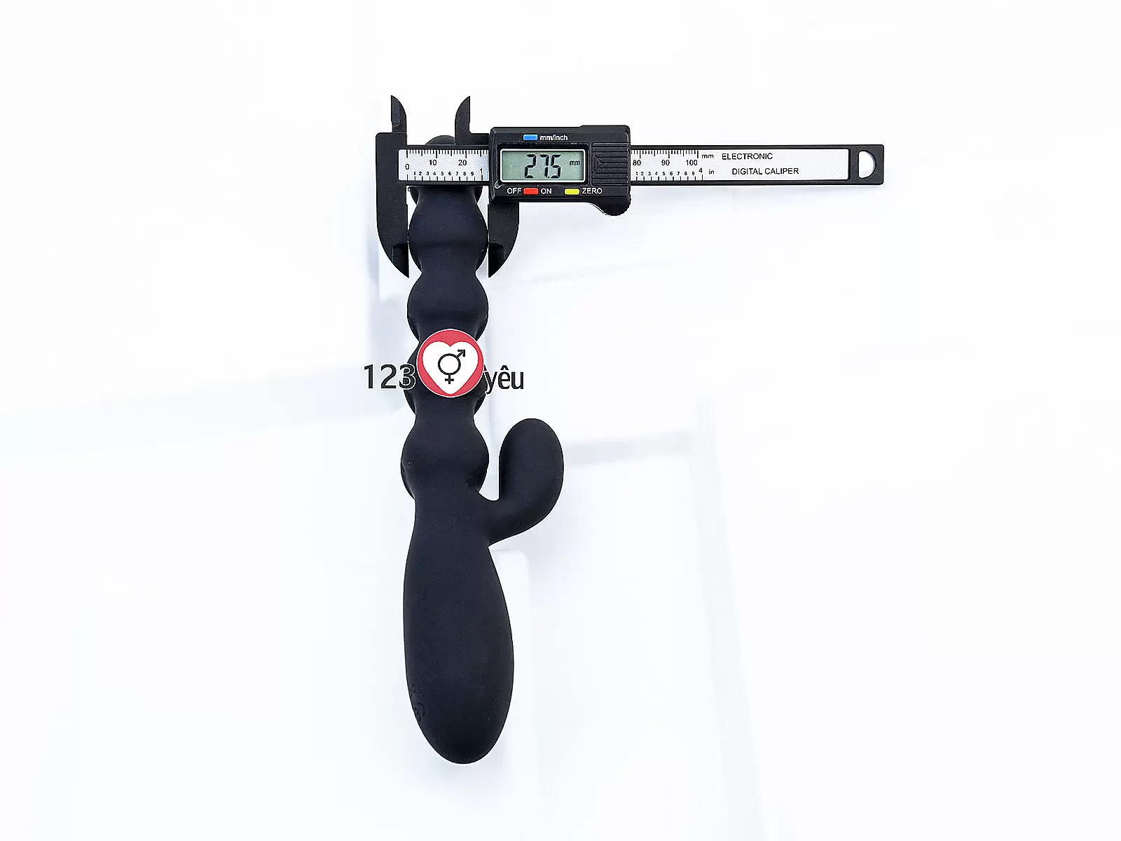 Máy rung mát xa hậu môn 2 nhánh pin sạc