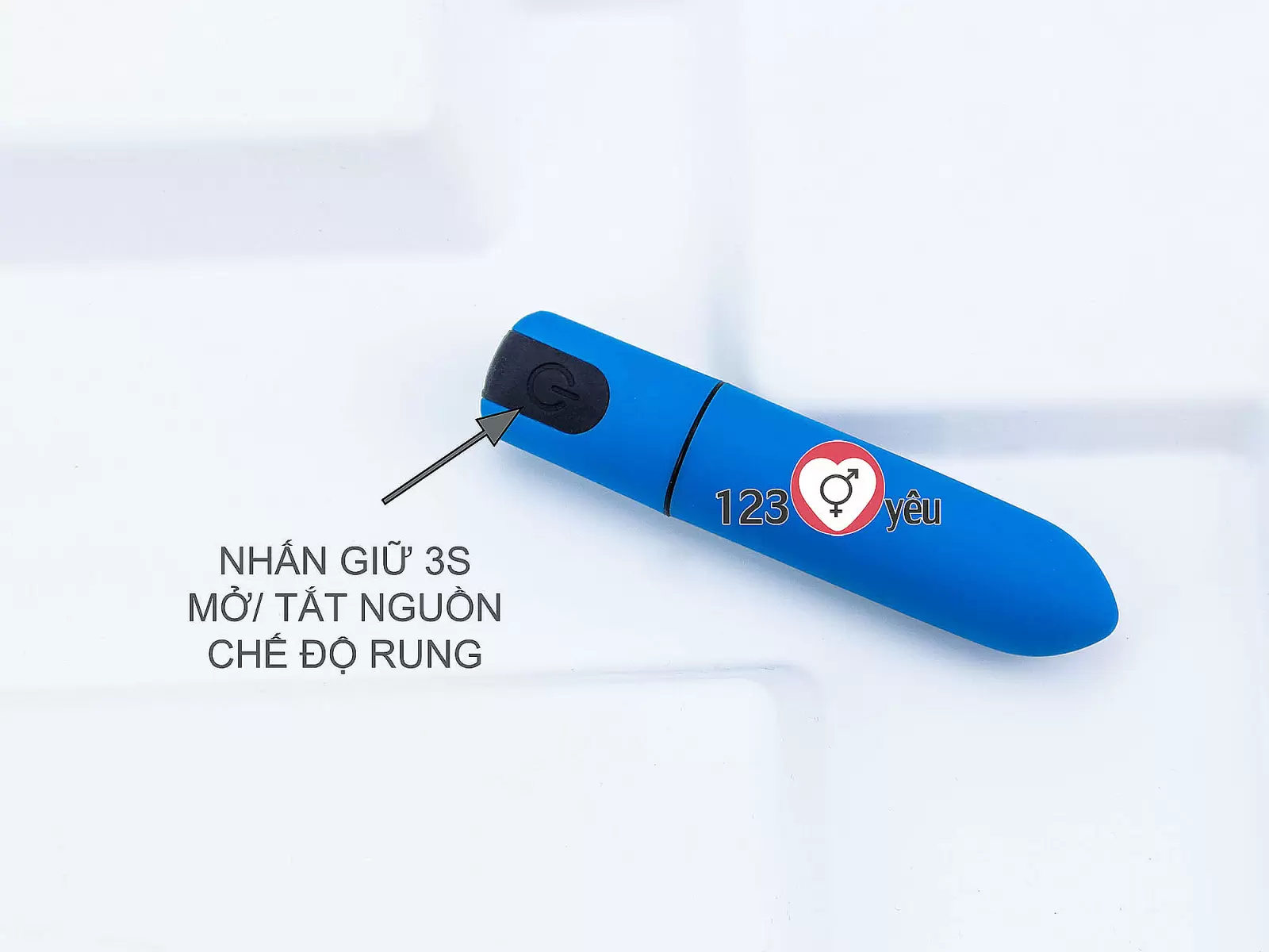 Trứng rung thỏi son nhỏ gọn 10 chế độ rung mạnh mẽ