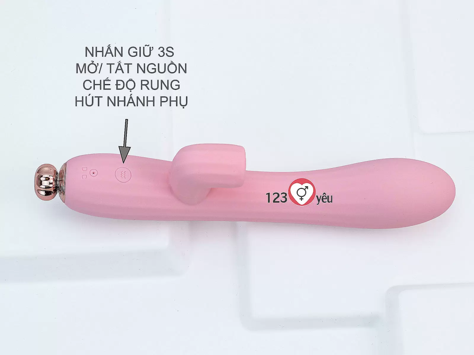Máy mát xa Emily rung hút điểm G mạnh mẽ 10 chế độ