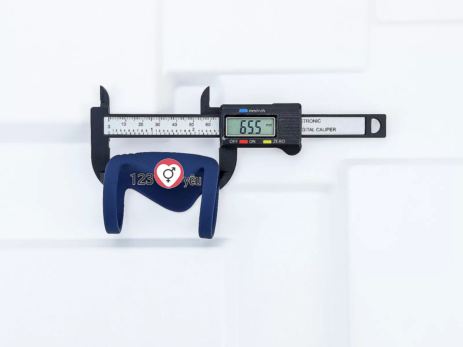 Vòng đeo dương vật Bicyclic Ring kèm điều khiển từ xa (không kèm dương vật giả)