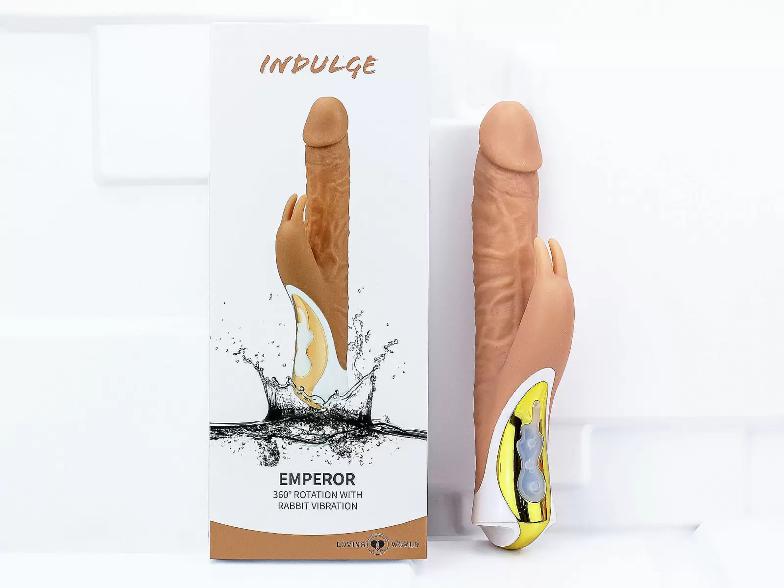 Cu giả Emperor rung ngoáy 360° – đa năng pin sạc