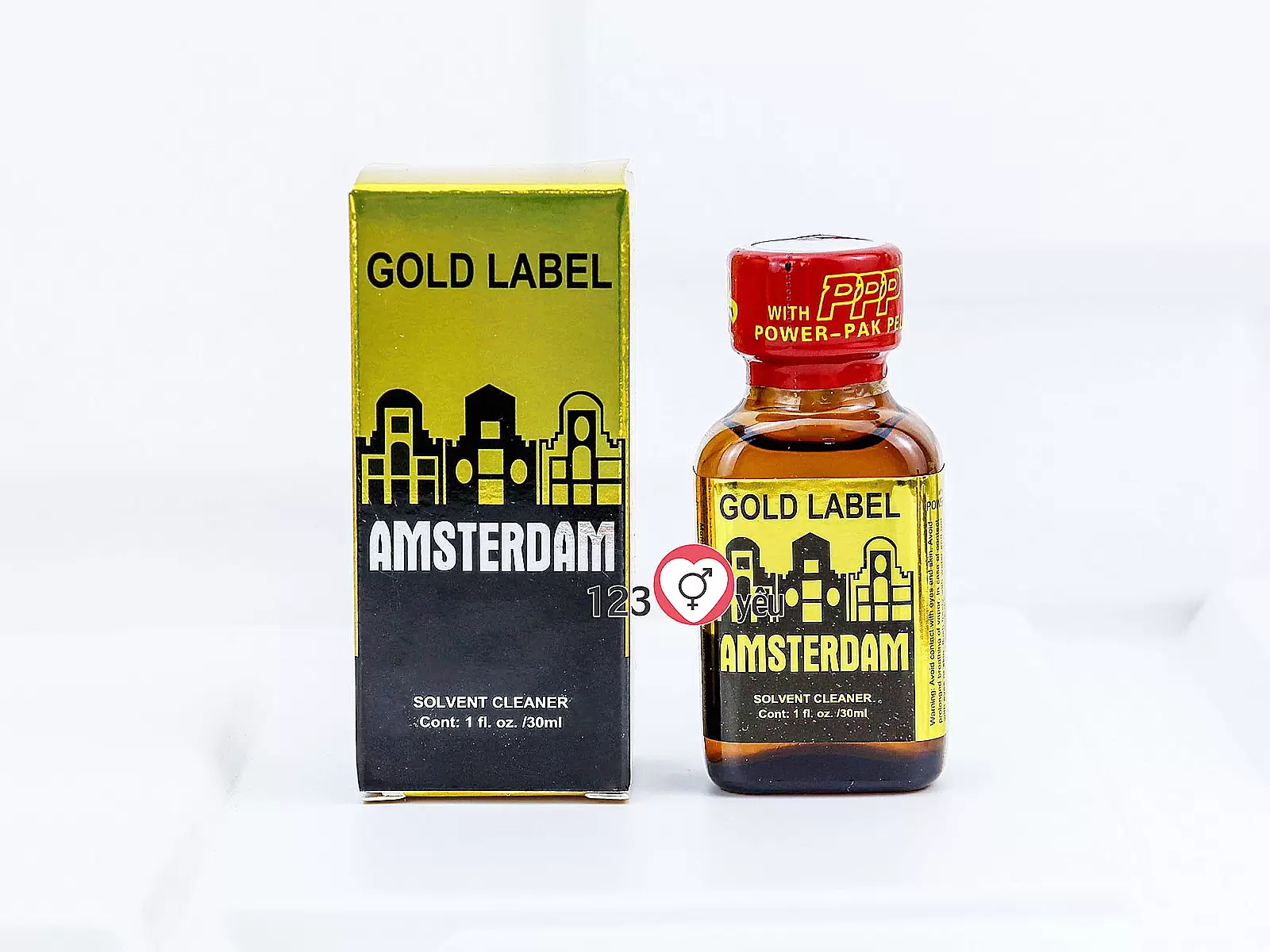 Chai hít Gold Label Amsterdam 30ml tăng cảm giác khoái cảm