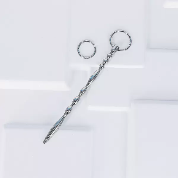 Dụng cụ kích niệu đạo có khoen size to tặng kèm khoen