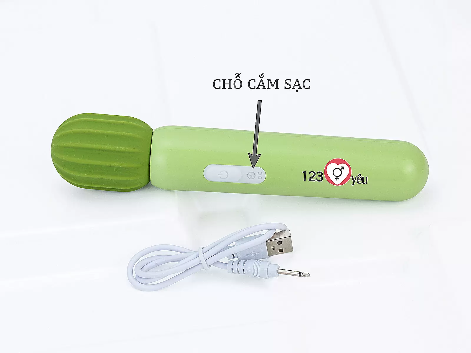Máy mát xa cầm tay Cactus pin sạc nhỏ gọn