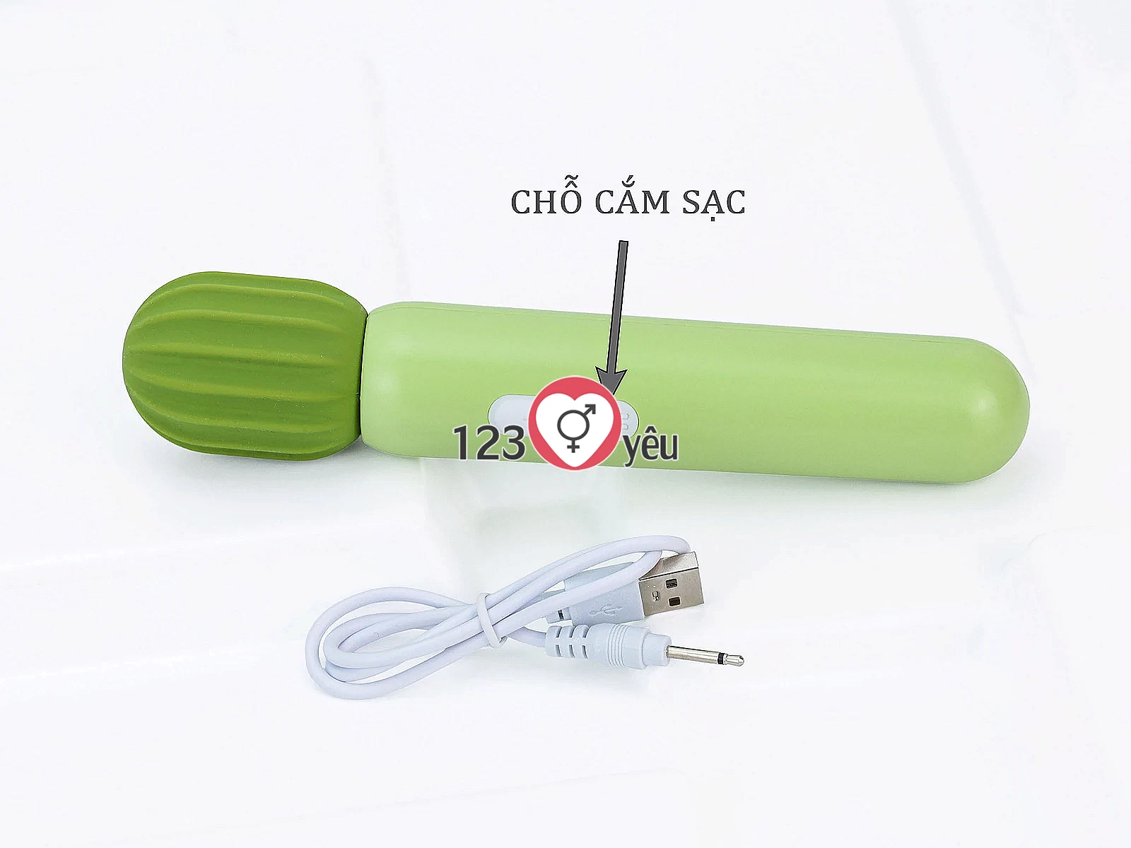 Máy mát xa cầm tay Cactus pin sạc mini nhỏ gọn