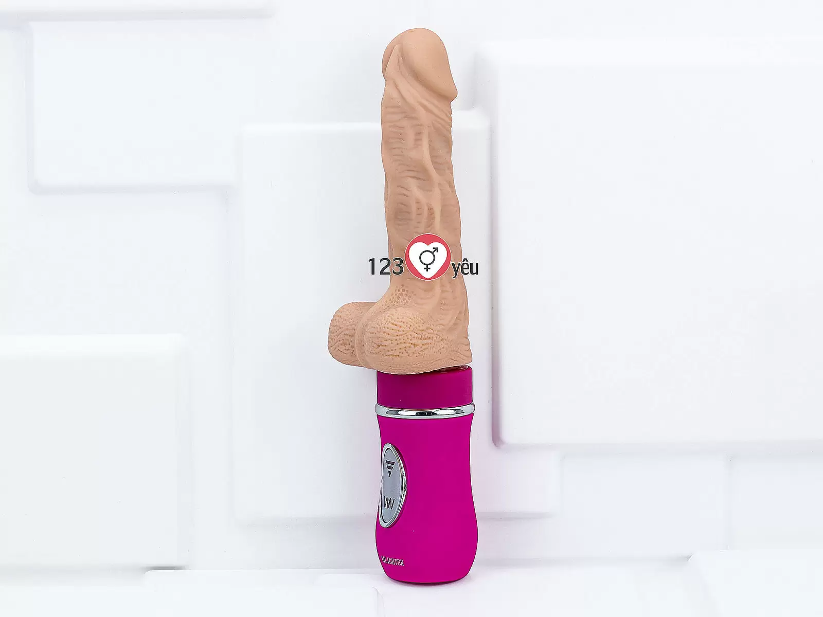 Dương vật giả Ailighter rung, thụt, phát nhiệt