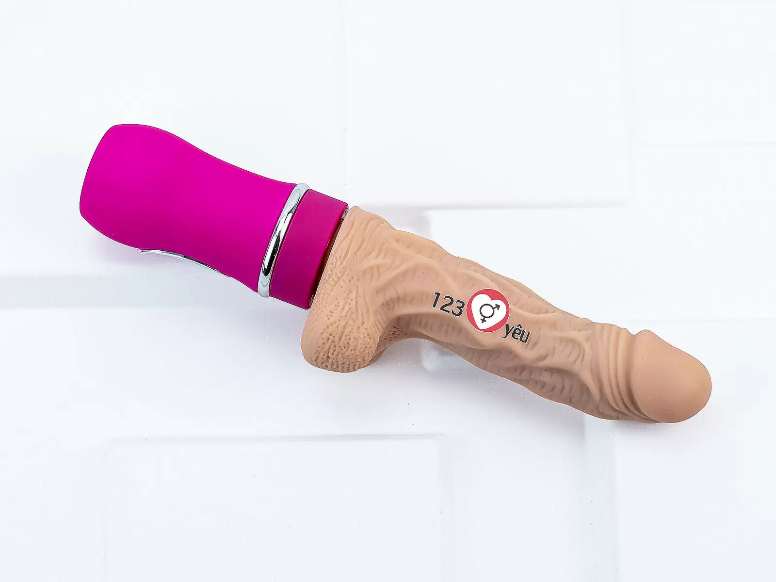 Dương vật giả Ailighter rung, thụt, phát nhiệt