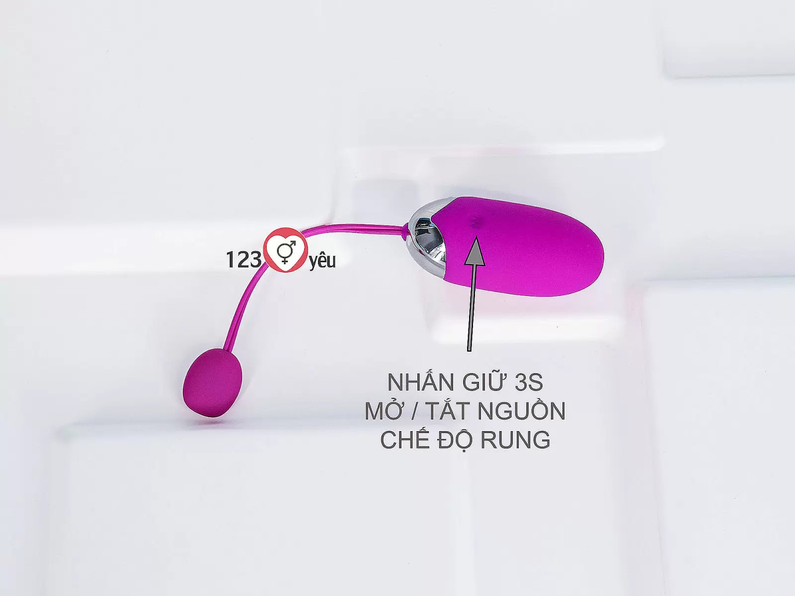 Trứng rung Abner 12 chế độ rung điều khiển bằng Smartphone