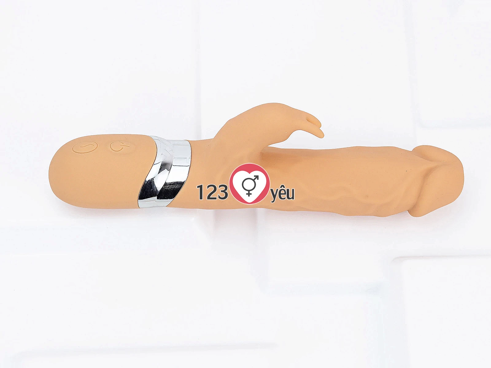 Máy massage có nhánh tai thỏ rung kích thích khoái cảm