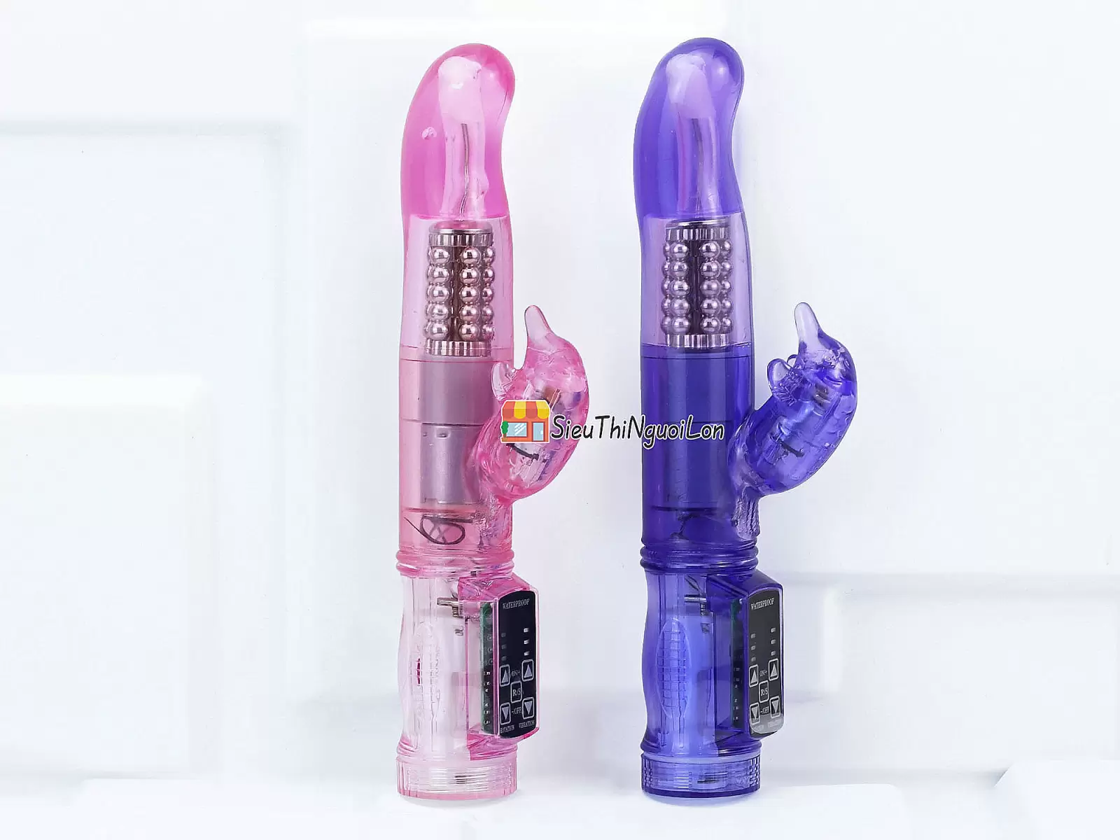 Dương vật giả đầu cong rung ngoáy xoay bi Baile