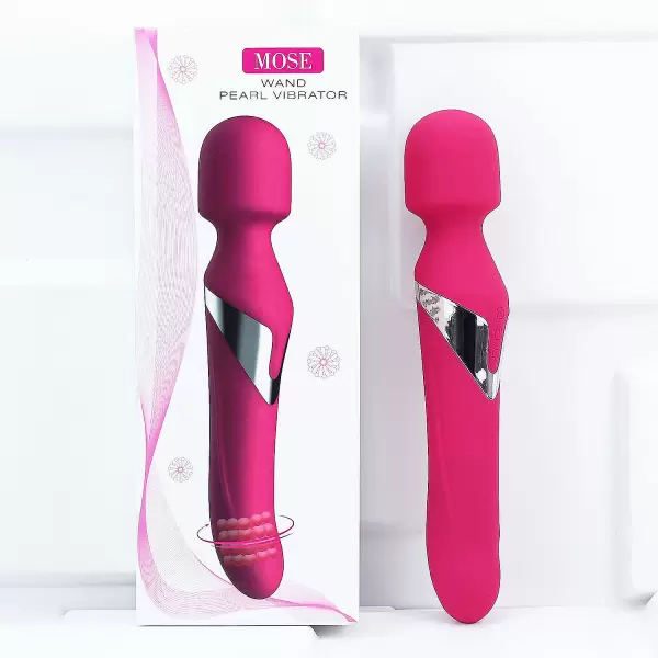 Máy massage điểm G 2 đầu xoay bi Mose pin sạc