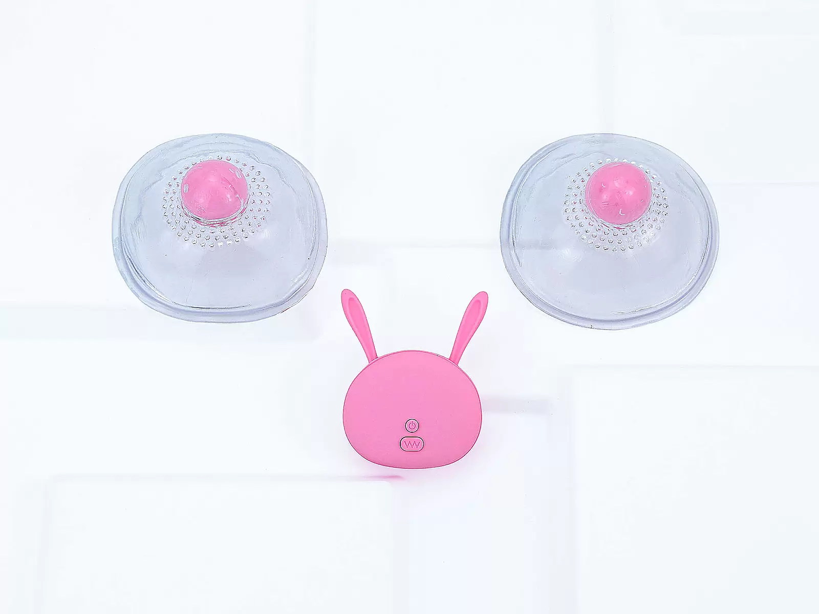 Máy massage ngực Breast Vibrator – remote điều khiển