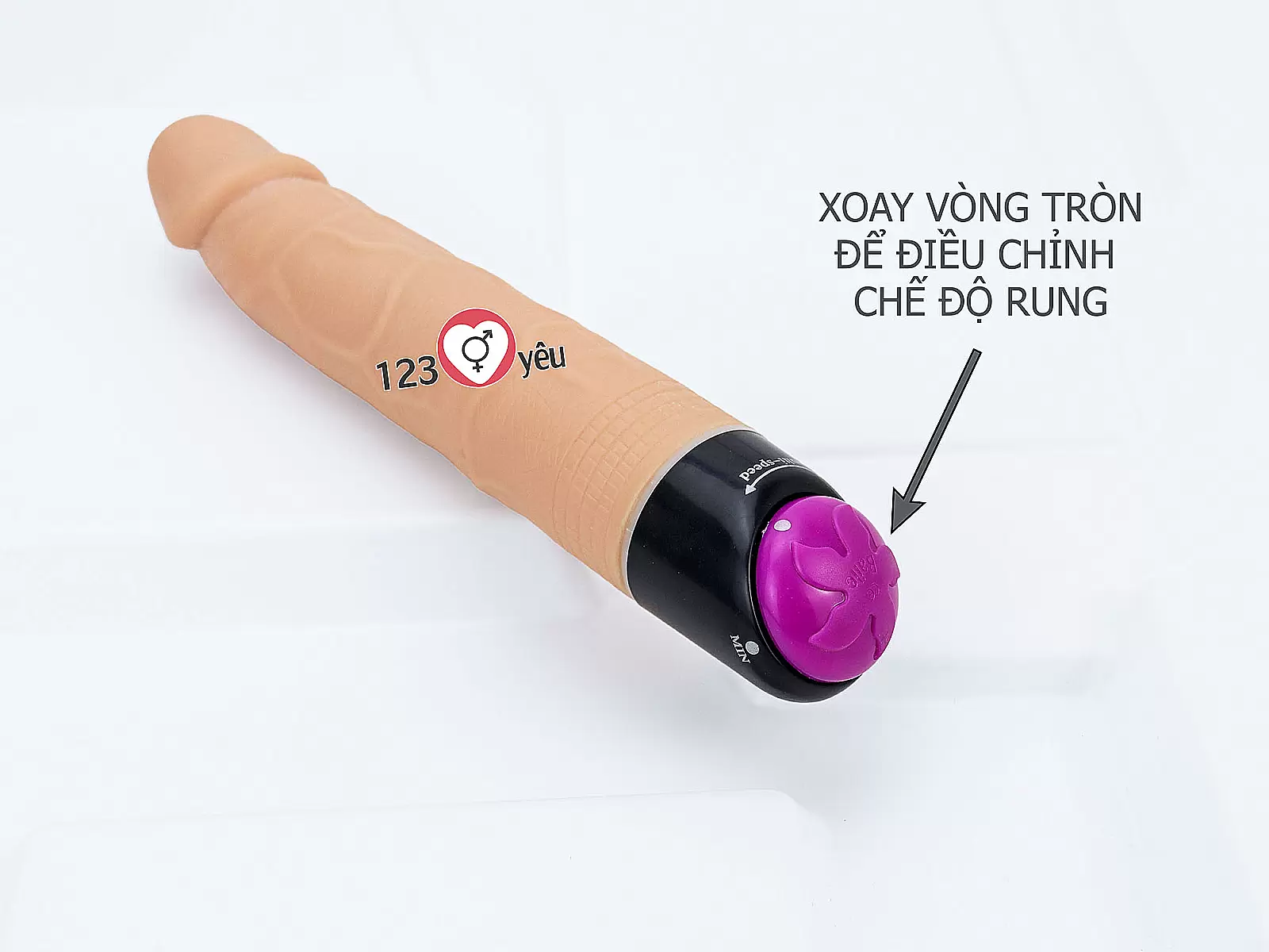 Dương vật giả silicon rung ngoáy giống thật giá rẻ