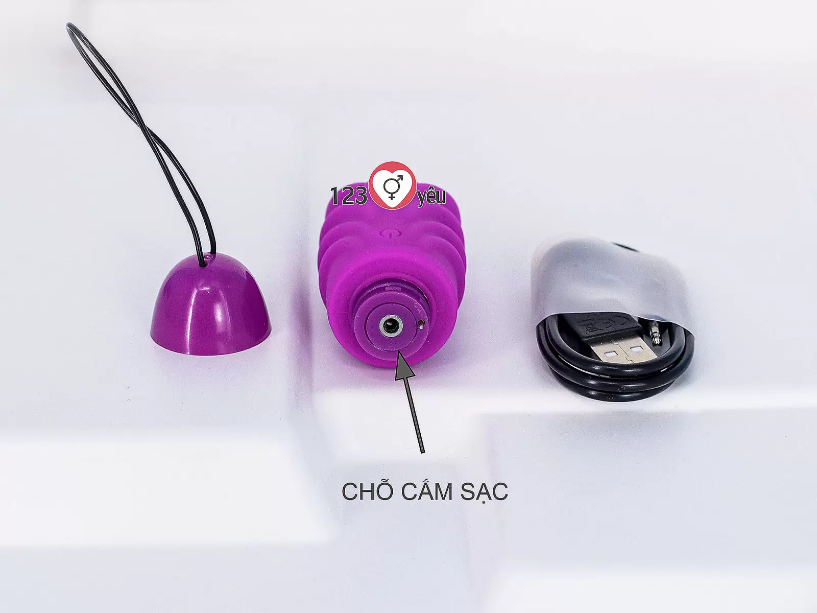 Trứng rung tình yêu Yeain Sakura pin sạc rung mạnh