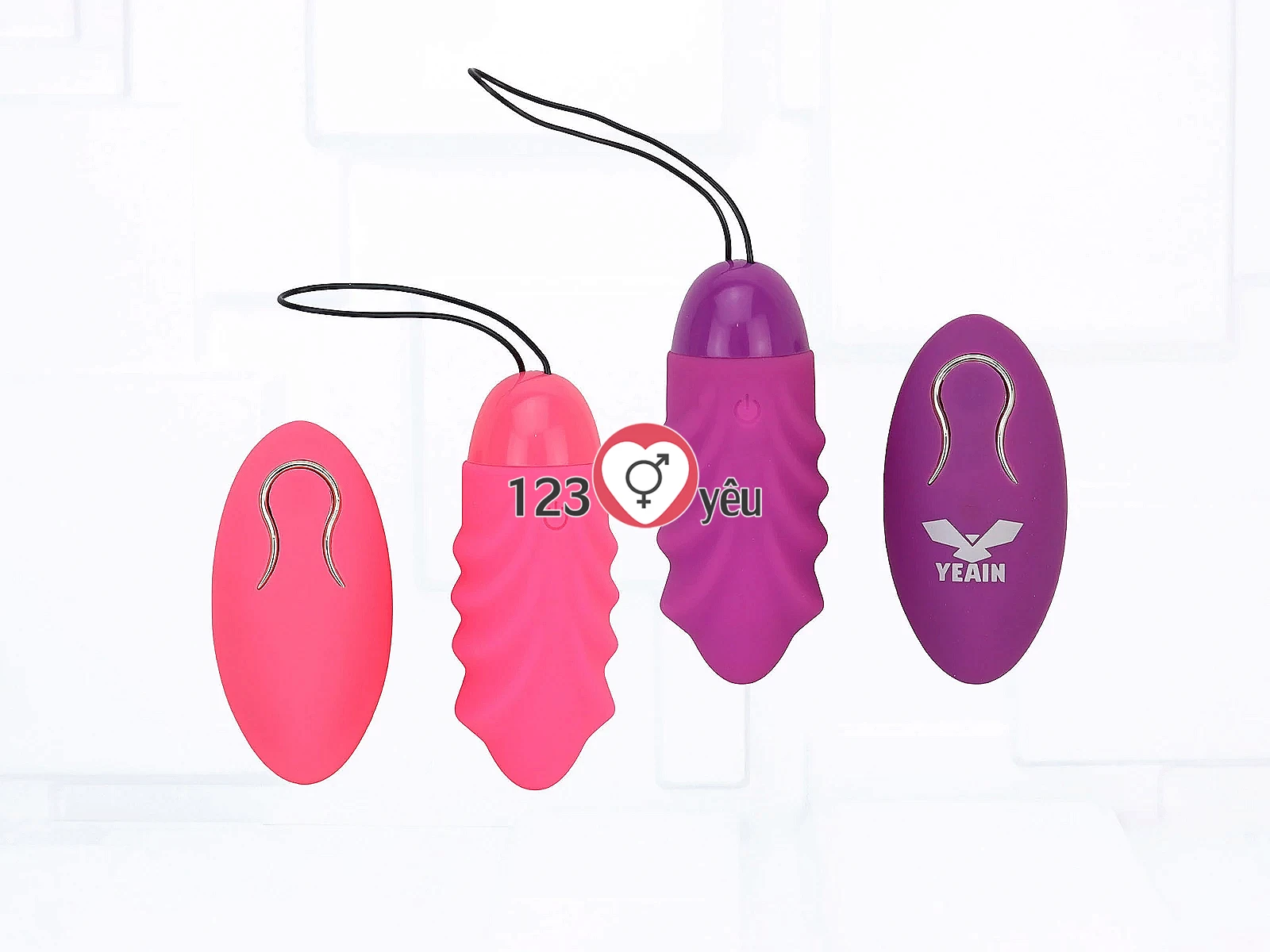 Trứng rung Yeain Sakura – pin sạc rung mạnh hoa anh đào