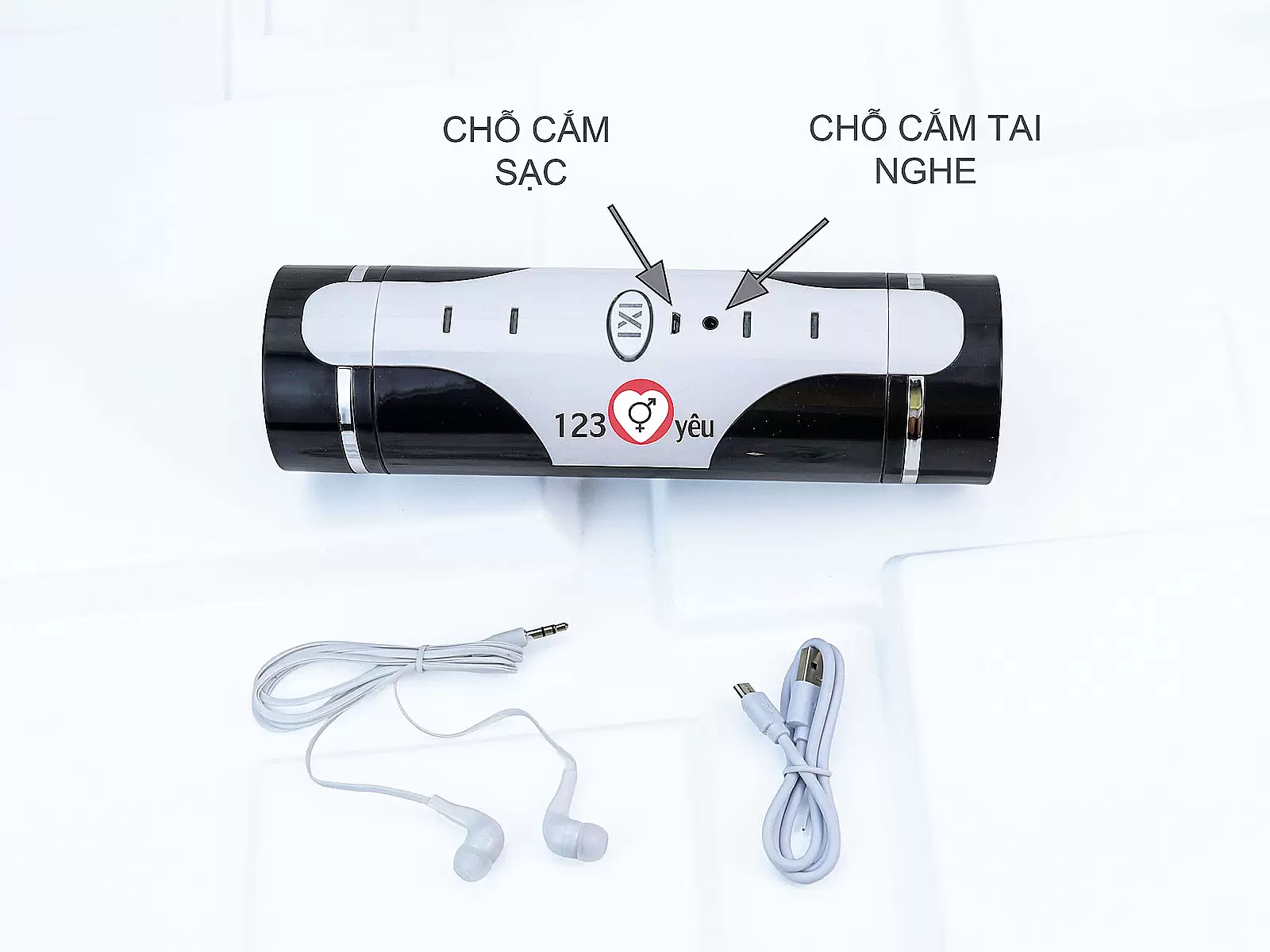 Âm đạo giả kết hợp miệng giả Favorite rung kích thích