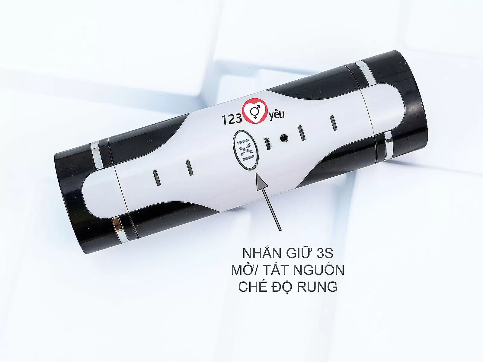 Âm đạo giả kết hợp miệng giả Favorite rung kích thích