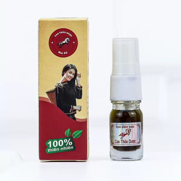 Chai xịt Sìn Sú tăng cường thời gian quan hệ