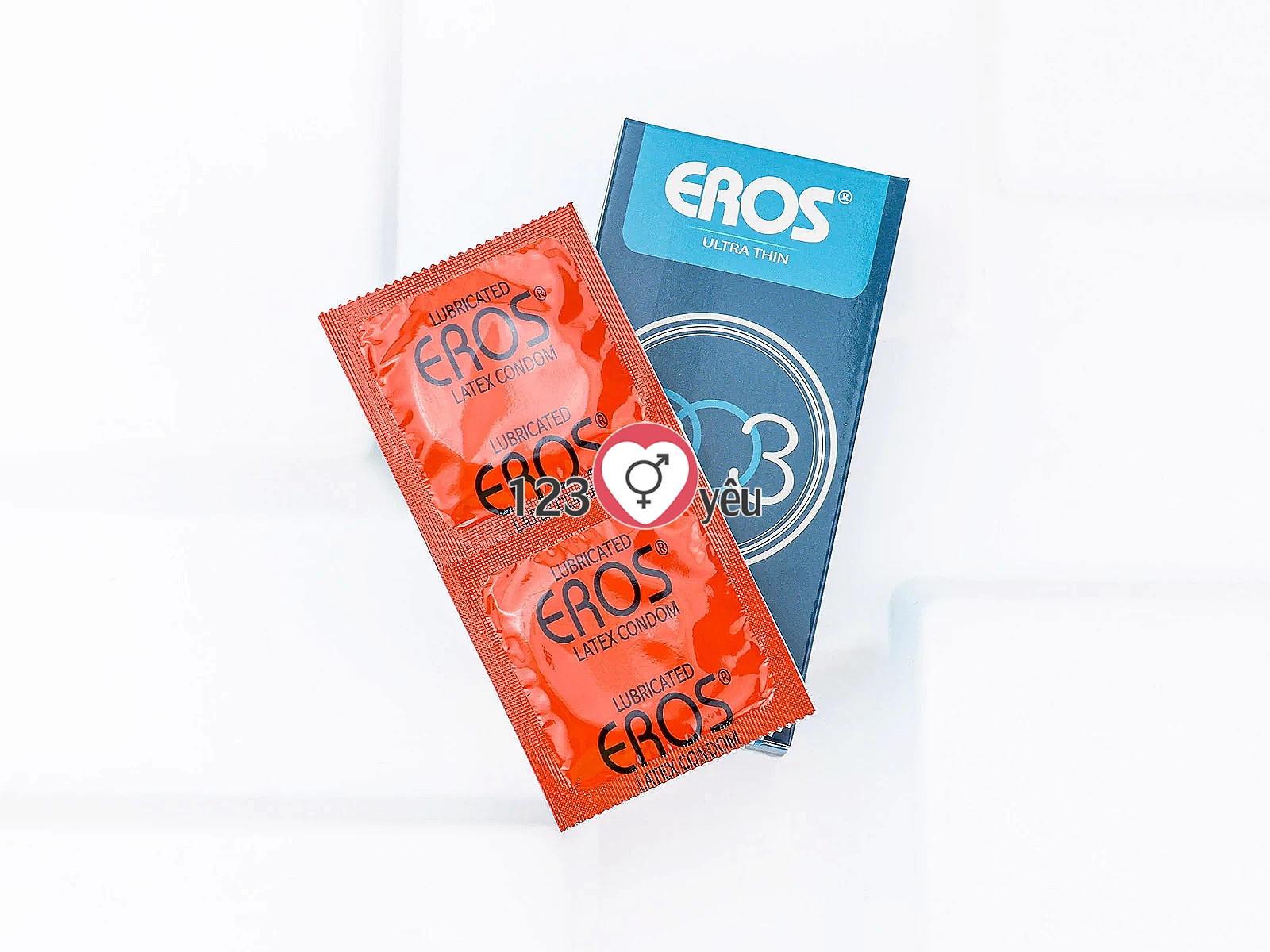 Bao cao su EROS Ultra Thin 0.03 siêu mỏng, cảm giác chân thật tối đa