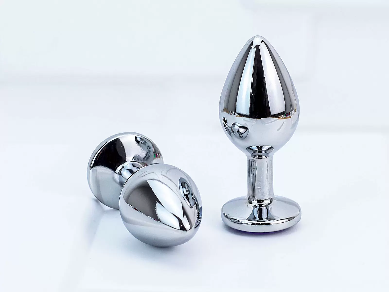 Plug inox hậu môn 3.35cm – kích thích mát lạnh