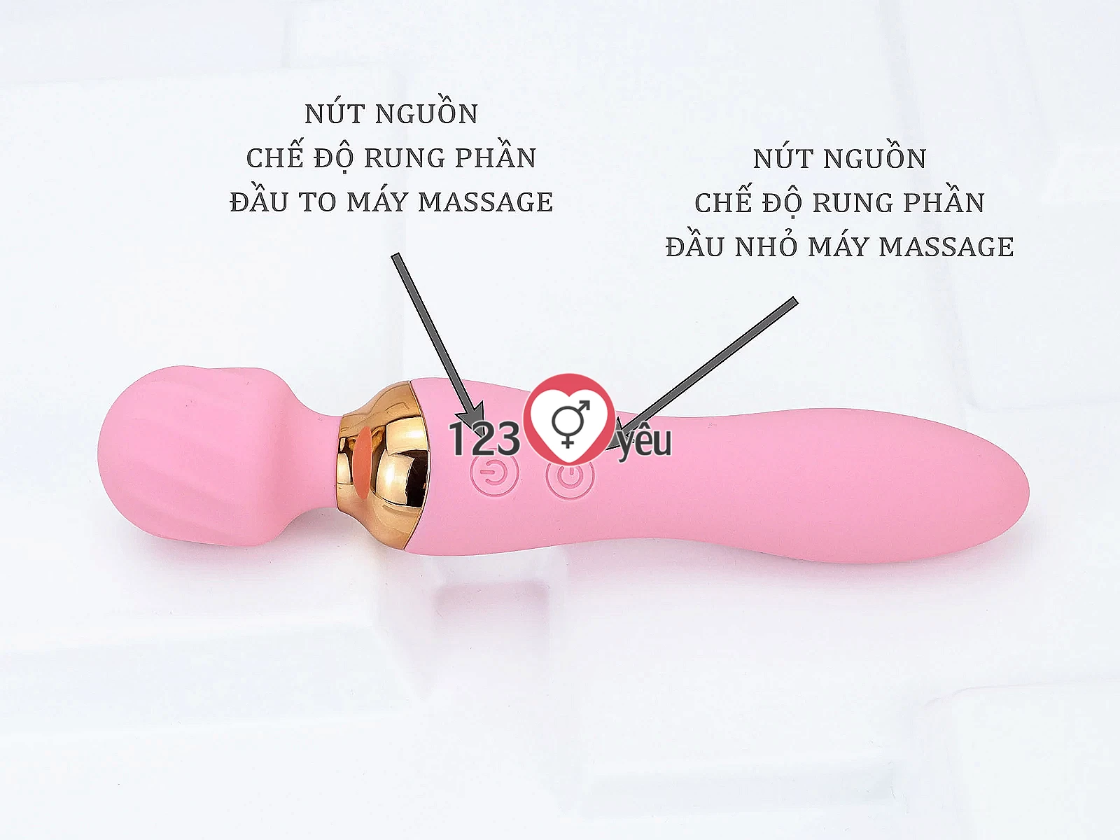 Máy massage điểm G rung kích thích hai đầu