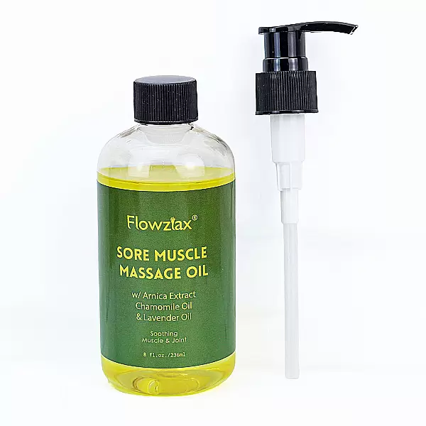 Dầu massage body Flowziax Sore Muscle giảm đau nhức và thư giãn cơ bắp